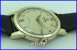 Rare VINTAGE OMEGA Seamaster 14K Yellow Gold 500 Automatic Watch
