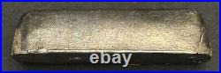 Rare Vintage 10 Oz M & B Mining Co. Omega Hand Poured Silver Bar. 999 Silver