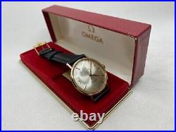 Rare Vintage 14k GF Omega Seamaster Automatic Mens Watch + Box 1962