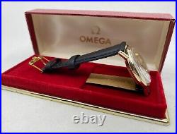 Rare Vintage 14k GF Omega Seamaster Automatic Mens Watch + Box 1962