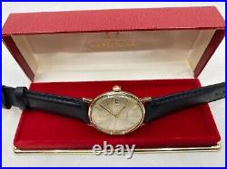 Rare Vintage 14k GF Omega Seamaster Automatic Mens Watch + Box 1962