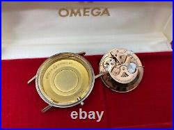 Rare Vintage 14k GF Omega Seamaster Automatic Mens Watch + Box 1962