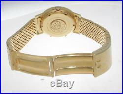 Rare Vintage 18K Yellow Gold Omega 36mm Constellation Watch Ref BA 368-804