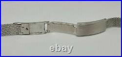 Rare Vintage 18 MM Omega Mesh Stainless Steel 1120/116 Bracelet Band Strap