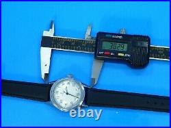 Rare Vintage 1938 Omega Military Manual Wind Luminous Dial Watch Service 2300/1