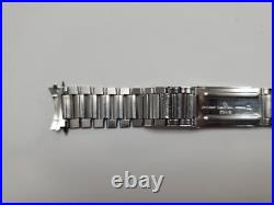 Rare Vintage 1963 Omega Speedmaster 7912 Flatlink Bracelet 18mm With 4 End links
