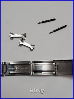 Rare Vintage 1963 Omega Speedmaster 7912 Flatlink Bracelet 18mm With 4 End links