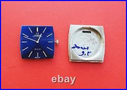 Rare Vintage 1968 Men Omega Deville Cal 711 Automatic Blue Serviced Rare Vintage 1968 Men Omega Deville Cal 711 Automatic Blue Serviced
