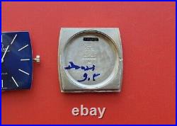 Rare Vintage 1968 Men Omega Deville Cal 711 Automatic Blue Serviced Rare Vintage 1968 Men Omega Deville Cal 711 Automatic Blue Serviced