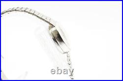 Rare Vintage 1978 N MINT withBox OMEGA 17J All Silver Oval Case Women's Watch