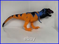 Rare Vintage 1997 Jurassic Park Omega T-Rex Chaos Effect Working Dinosaur Toy Rare Vintage 1997 Jurassic Park Omega T-Rex Chaos Effect Working Dinosaur Toy
