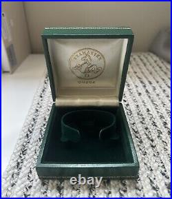 Rare Vintage 60s Omega Seamaster Hippocampus Logo Watch Box BROKEN