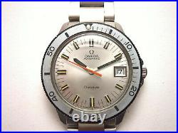 Rare Vintage Diver Omega Admiralty 166.054 Automatic Cal 565 With 1168/638 Band