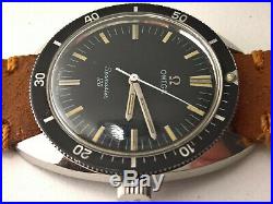 Rare Vintage Diver Watch Omega Seamaster 120 Ref. 135.027 Manual Wind 37mm