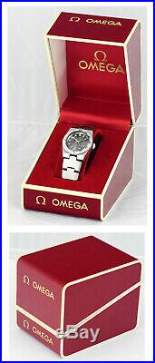 Rare Vintage OMEGA Geneve Divers Automatic Date Ladies Wrist Watch 1971 In Box