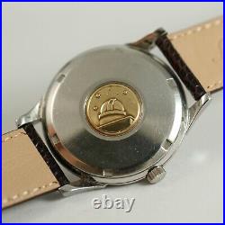 Rare Vintage Omega 168.001 Jumbo 37mm Constellation Chronometer Ss Mens Watch
