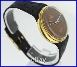 Rare Vintage Omega 18k Solid Gold Men's Watch