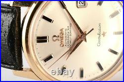 Rare Vintage Omega Constellation Cal 564 18K Solid Gold 35mm Automatic Watch
