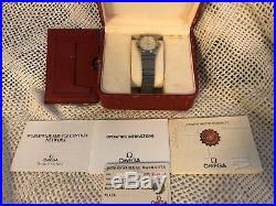 Rare Vintage Omega Constellation Date Stainless Steel Classic Watch 27mm