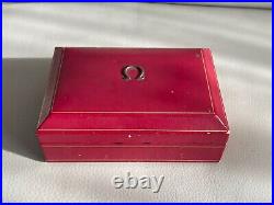 Rare Vintage Omega Constellation Red Watch Box Case