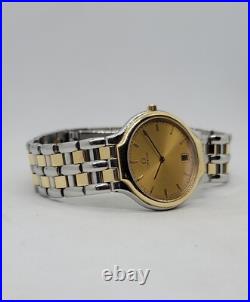 Rare Vintage Omega Deville 1449/432 2-tone Champagne Dial Very Nice Watch Rare Vintage Omega Deville 1449/432 2-tone Champagne Dial Very Nice Watch