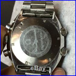 Rare Vintage Omega Flightmaster Chronograph Pilots Wrist Watch 145.036