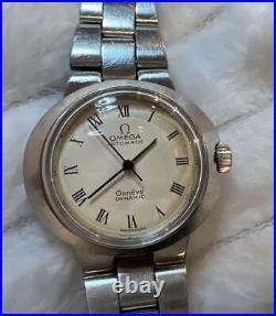 Rare Vintage Omega Geneve Dynamic Working Automatic Watch