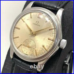 Rare! Vintage Omega Manual Winding Side Second Men's Watch 9710267
