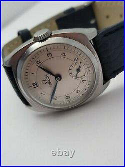 Rare Vintage Omega Millitary style Manual winding Men Watch 1934