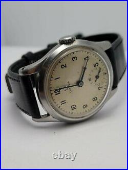 Rare Vintage Omega Millitary style Manual winding Men Watch 1940's