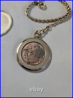 Rare Vintage Omega N6363 Manual Wind Men's Pocket Watch Date, 10K g. F