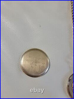 Rare Vintage Omega N6363 Manual Wind Men's Pocket Watch Date, 10K g. F