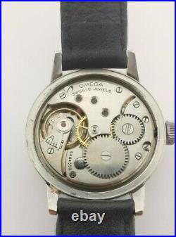 Rare Vintage Omega Non magnetic 1939 Military cal. 26.5 T3 Men Watch