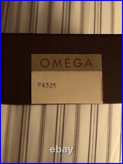 Rare Vintage Omega P6325 Open Face 10k Gold Filled Manual Wind Men's Pocket Watc