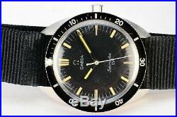 Rare Vintage Omega Seamaster 120 Cal 613 Men's 37mm Manual Winding Steel Watch