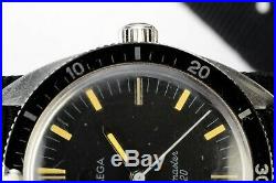 Rare Vintage Omega Seamaster 120 Men's 37mm Manual Winding Cal 601 Steel Watch