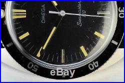 Rare Vintage Omega Seamaster 120 Men's 37mm Manual Winding Cal 601 Steel Watch