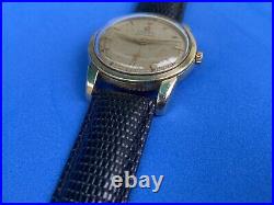 Rare Vintage Omega Seamaster 2846 2 Automatic Cal 491 Plaquet Or 34mm Men Watch