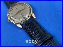 Rare Vintage Omega Seamaster 2846 2 Automatic Cal 491 Plaquet Or 34mm Men Watch