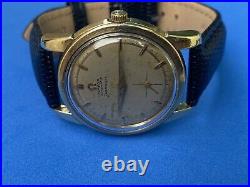 Rare Vintage Omega Seamaster 2846 2 Automatic Cal 491 Plaquet Or 34mm Men Watch