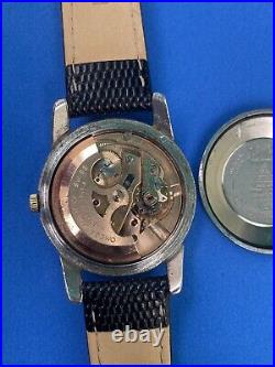 Rare Vintage Omega Seamaster 2846 2 Automatic Cal 491 Plaquet Or 34mm Men Watch