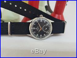 Rare Vintage Omega Seamaster 30 Sub Second Manual Wind Cal266 Man's Watch