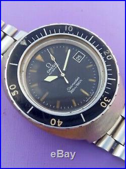 Rare Vintage Omega Seamaster Automatic 200m Diver 166.091 Ploprof Men's Watch
