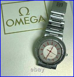 Rare Vintage Omega Seamaster Dynamic S/Steel Quartz Watch, caliber 1430. C1984