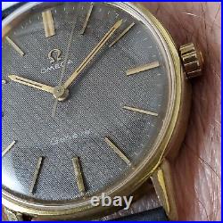 Rare Vintage Omega Seamaster Linen Dial 1964 Ref. 135.011
