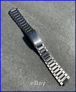 Rare Vintage Omega Speedmaster Flat Link 19mm Bracelet Ref. 1035 Dated 1971