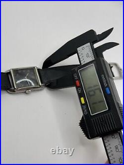Rare Vintage Omega Tank Black Dial Ref 3846/1