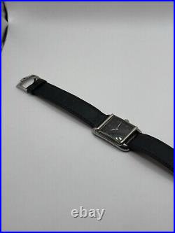 Rare Vintage Omega Tank Black Dial Ref 3846/1