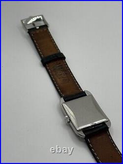 Rare Vintage Omega Tank Black Dial Ref 3846/1