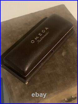 Rare Vintage Omega Watch Case Presentation Box Vintage 1960's